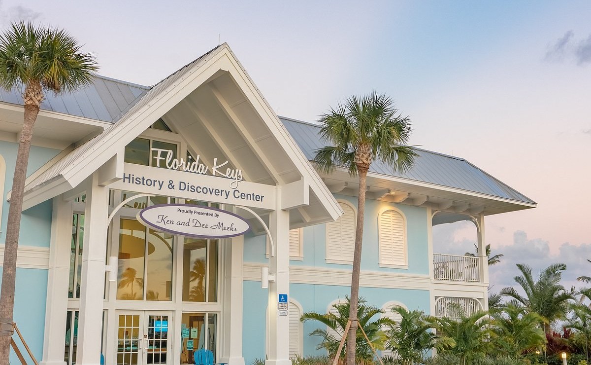 Front entrance of the Florida Keys History & Discovery Center in Islamorada